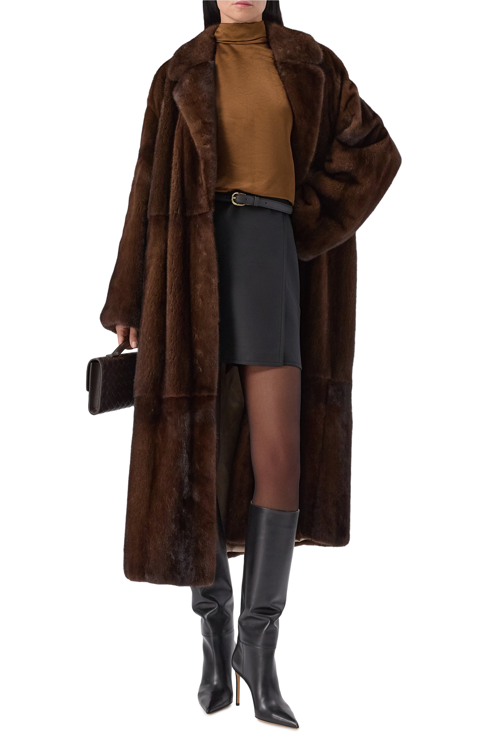 Шуба из норки РУССКИЙ МЕХ, арт. 71 РМ, фото 2