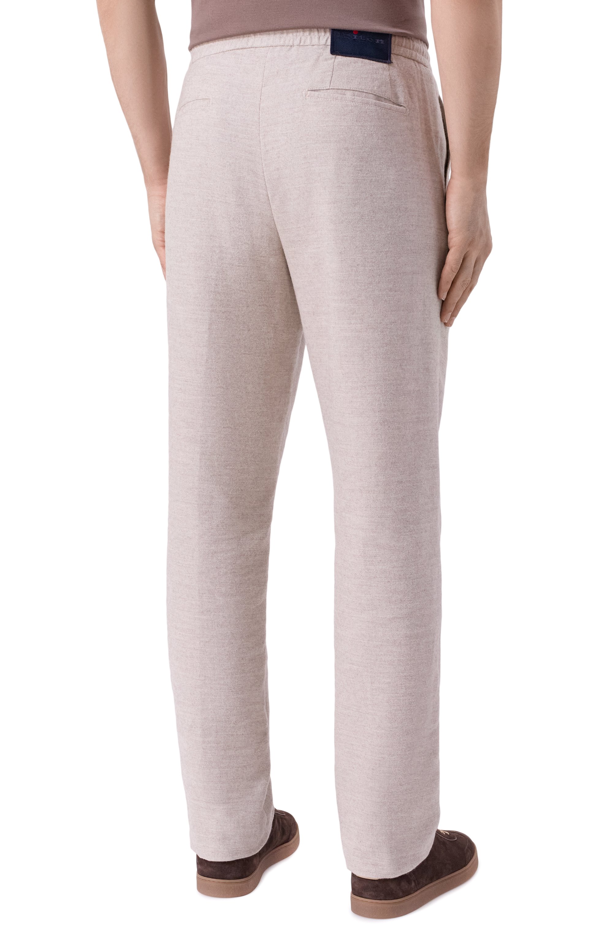 Брюки из хлопка и шерсти KITON, арт. UPLACRK0131H03, фото 4