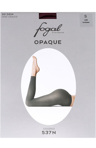 Женские укороченные легинсы FOGAL, арт. 537N/0PAQUE/30DEN/LEGGINGS