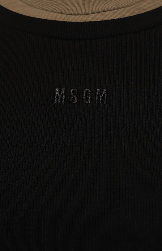 фото Хлопковый лонгслив msgm