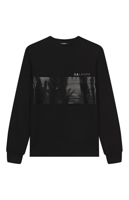 Хлопковый свитшот BALMAIN, арт. BX4R50
