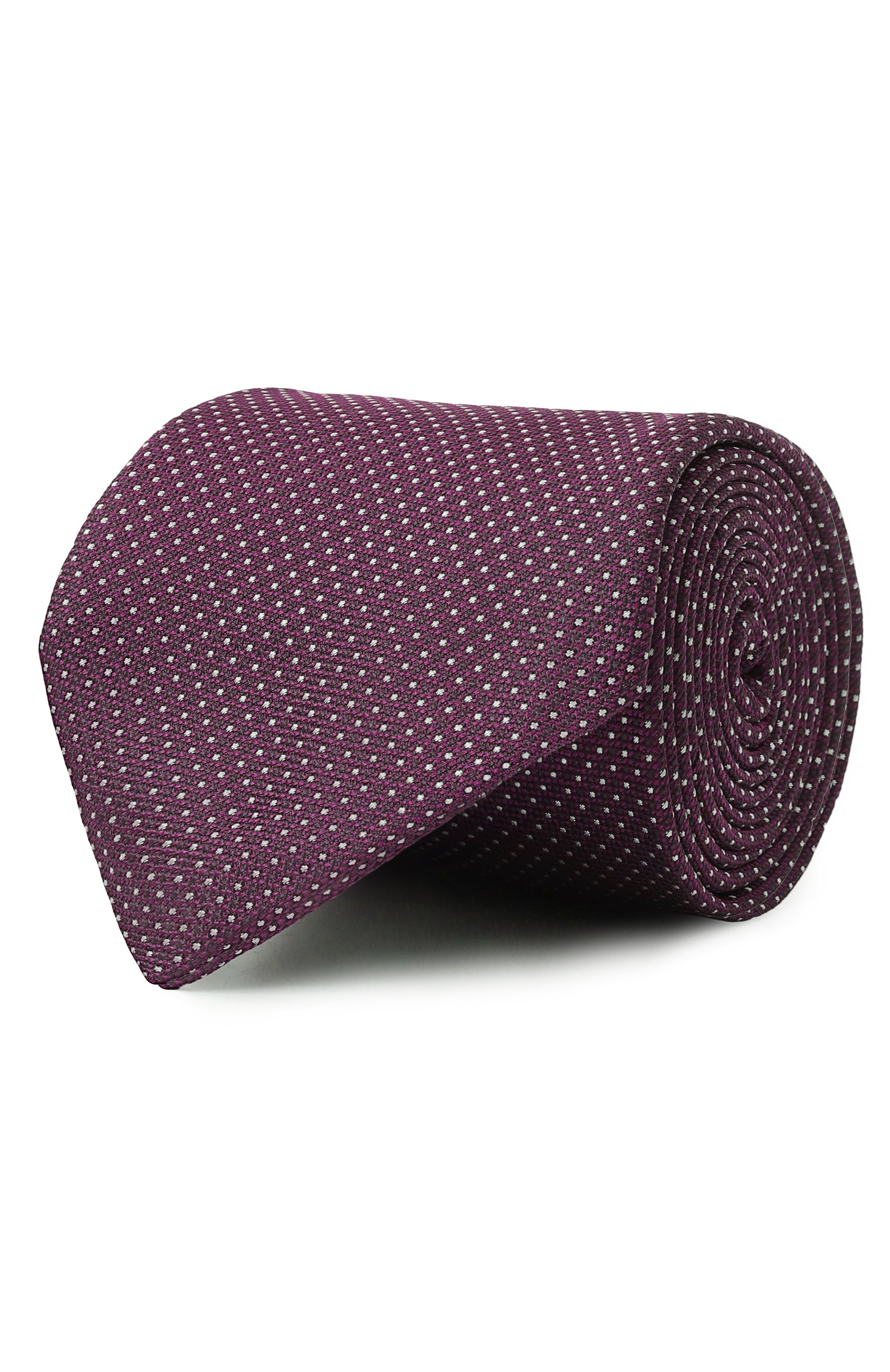 Шелковый галстук CORNELIANI бордового цвета по цене 25100 руб., арт. 25U302-2520303, фото 1 Шелковый галстук CORNELIANI, арт. 25U302-2520303, фото 1