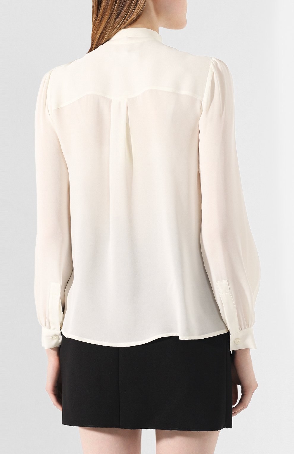 Шелковая блузка MICHAEL MICHAEL KORS, арт. MU94LVRB06, фото 4