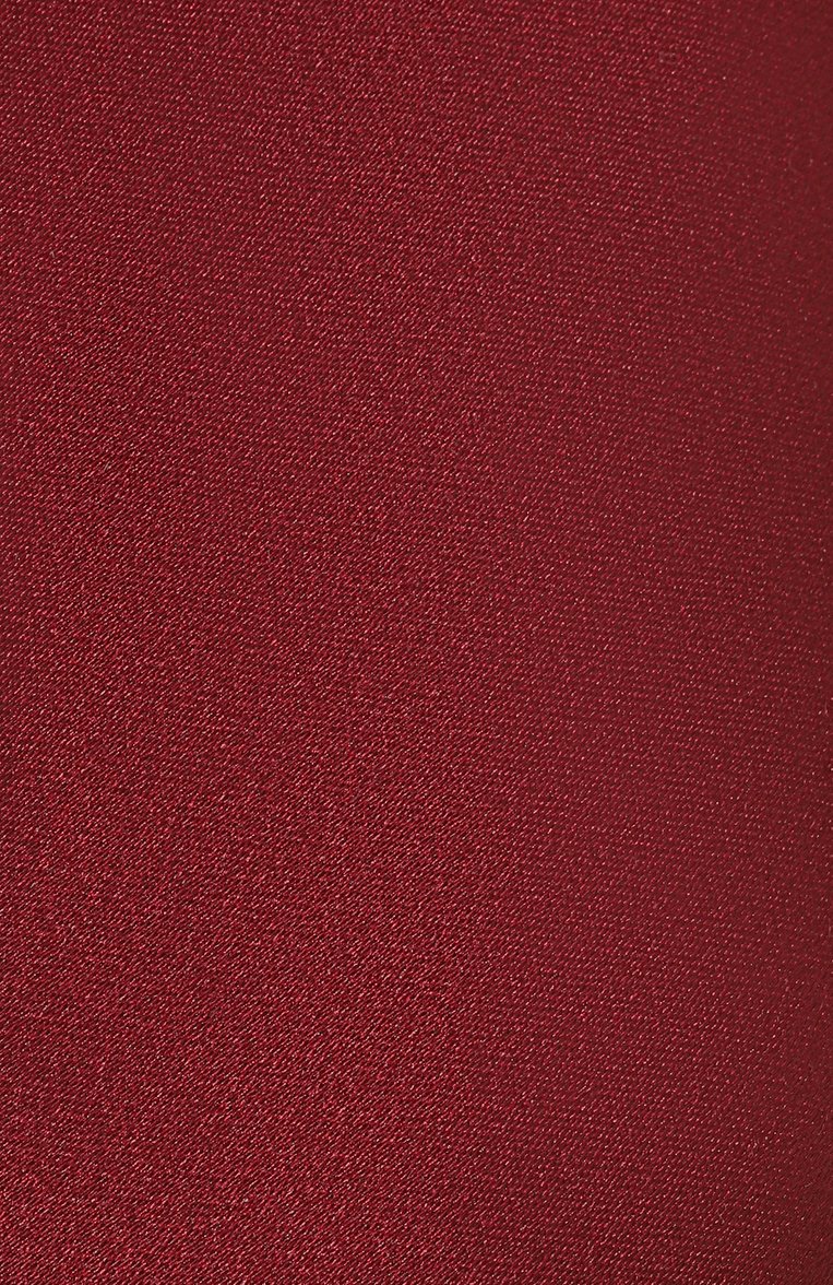 Мужской шелковый галстук LUIGI BORRELLI бордового цвета, арт. CR1432 | Фото 4 (Материал: Текстиль, Шелк; Принт: Без принта; Материал сплава: Проставлено; Нос: Не проставлено)