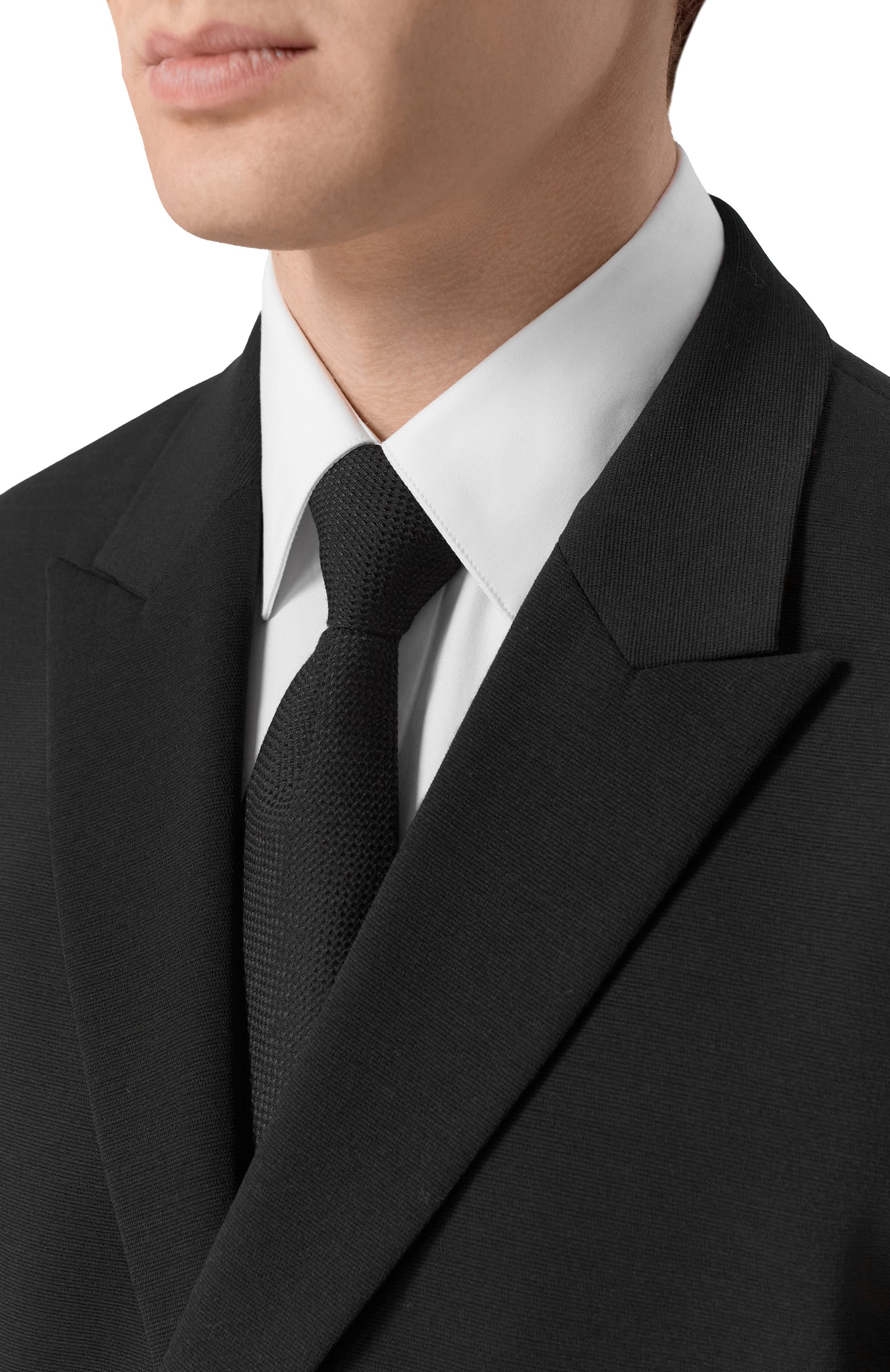 Галстук из хлопка и шелка BOSS, арт. 50550972, фото 2