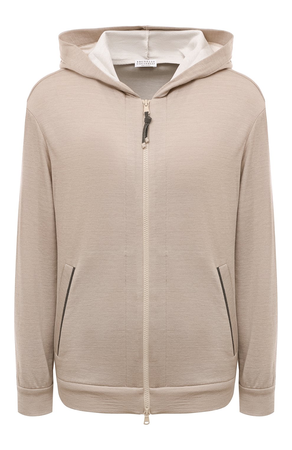 Толстовка из хлопка и шелка BRUNELLO CUCINELLI, арт. MD828B1065, фото 1