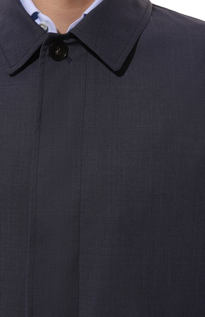 Шерстяной плащ CANALI, арт. 010489U/R01620, фото 5