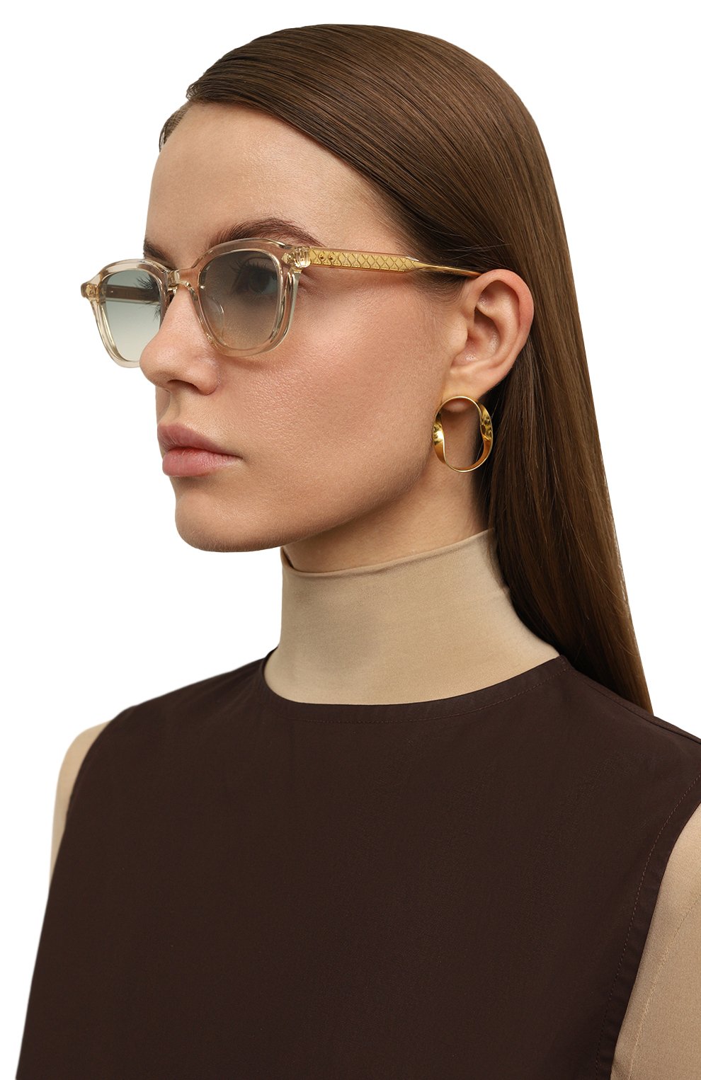 Солнцезащитные очки LUNETTERIE GENERALE, арт. ENIGMA SM0KED CRYSTAL GBG, фото 2