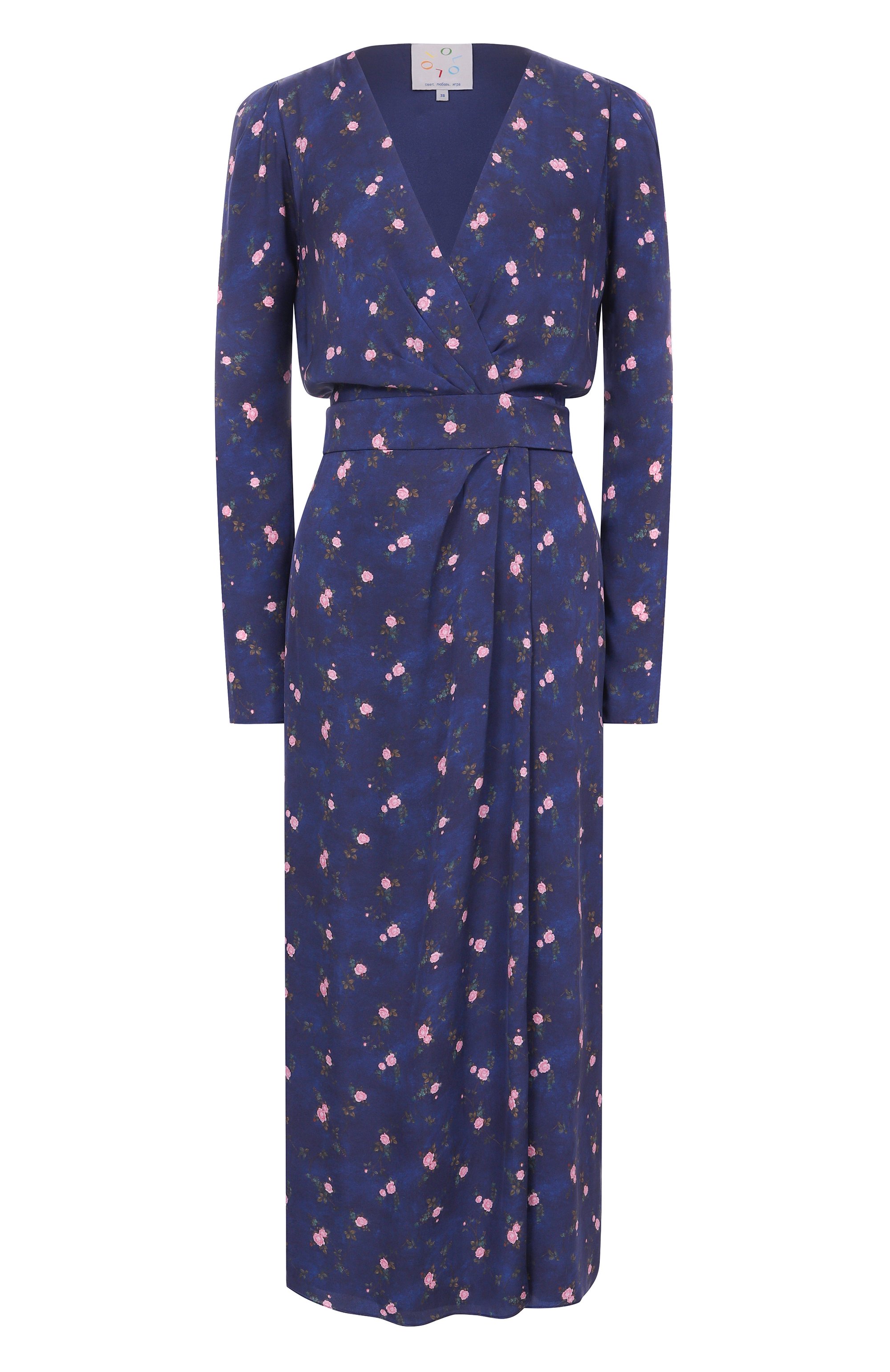 Шелковое платье OLOLOL, арт. OLD111/1010.ROSE403, фото 1