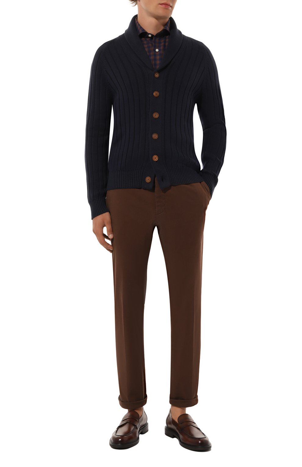 Кожаные пенни-лоферы PANTANETTI, арт. 16920F, фото 2