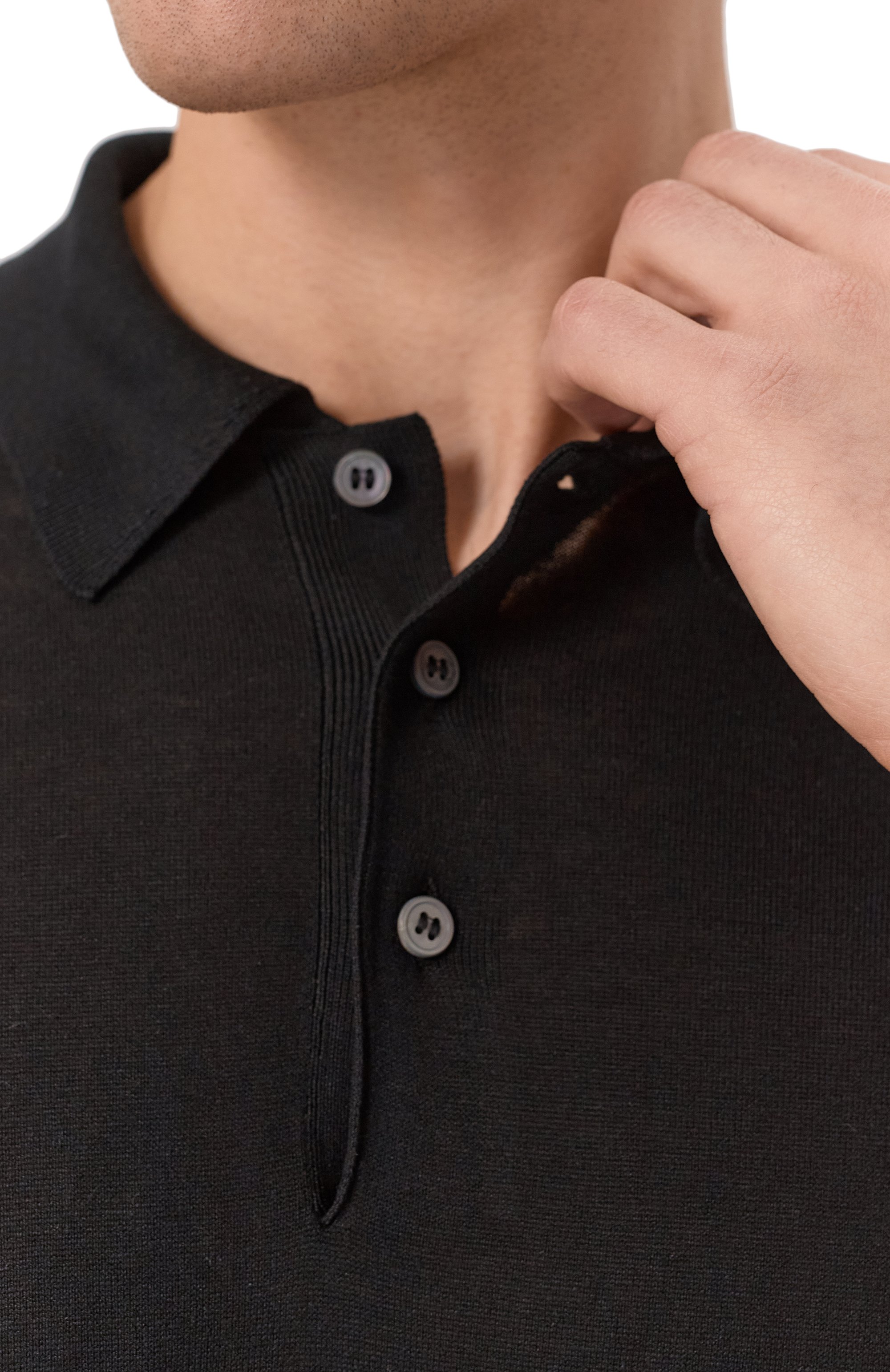 Шелковое поло GRAN SASSO, арт. 43110/23503, фото 5