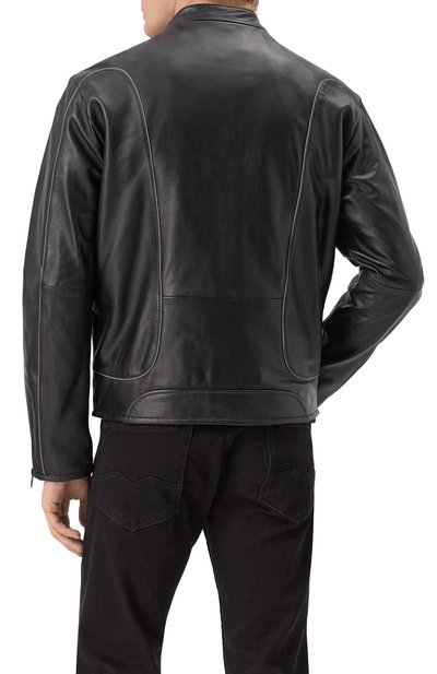 Кожаная куртка DIESEL, арт. A16866/0EPAU, фото 4