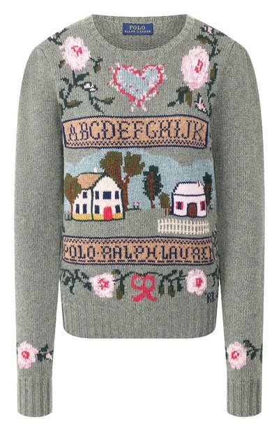 Женский пуловер из смеси шерсти и кашемира POLO RALPH LAUREN, арт. 211752625