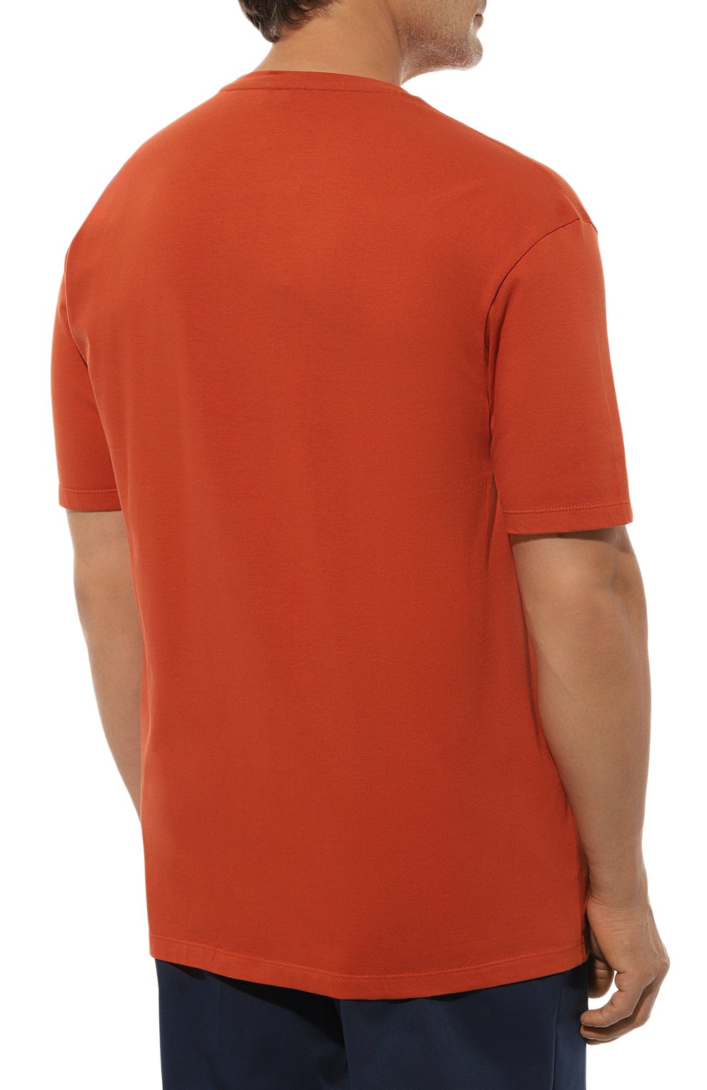 Хлопковая футболка PAUL&SHARK, арт. 14311653/011, фото 4