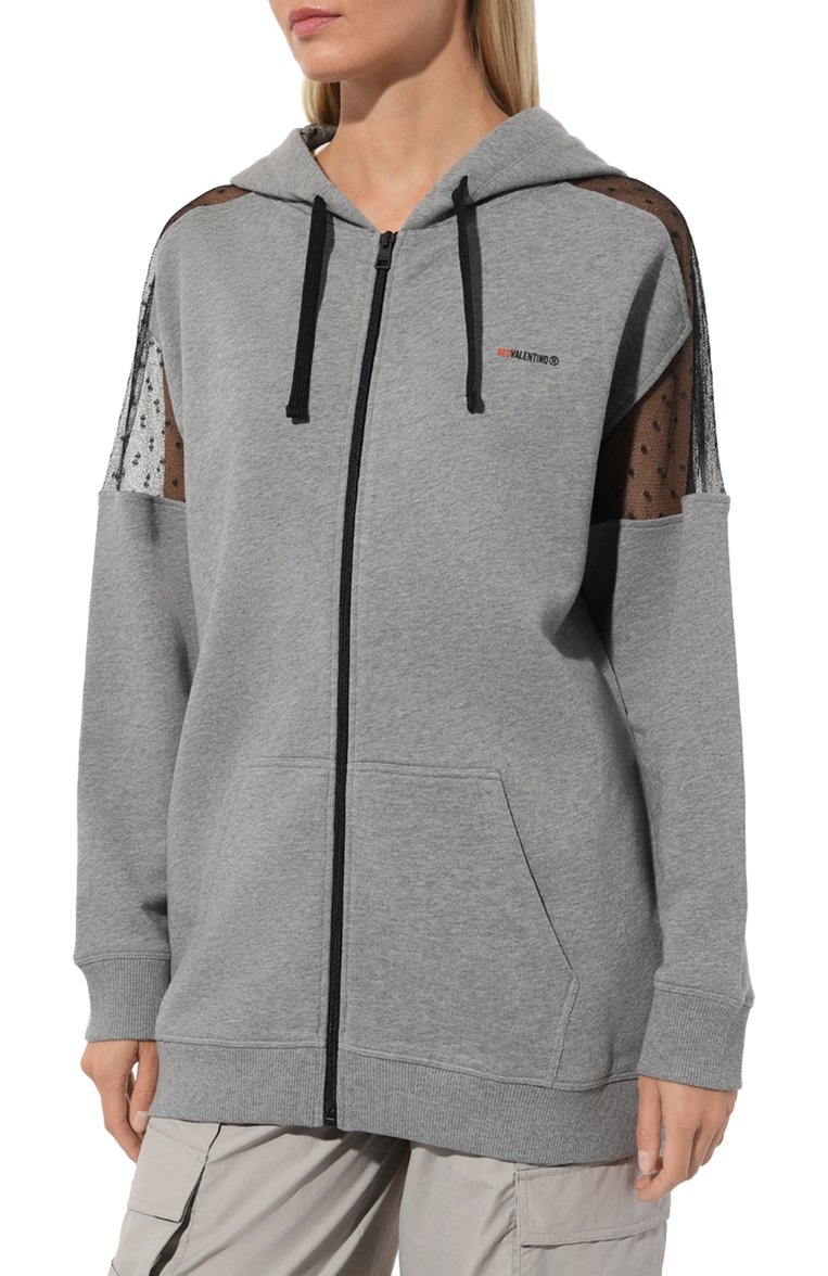 Хлопковая толстовка REDVALENTINO, арт. 1R3MF10L/6L2, фото 1