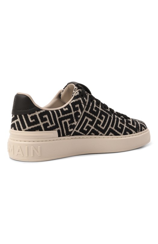 Текстильные кеды B-Court Balmain FN1VI690/TJCM Чёрный  FN1VI690/TJCM Фото 5