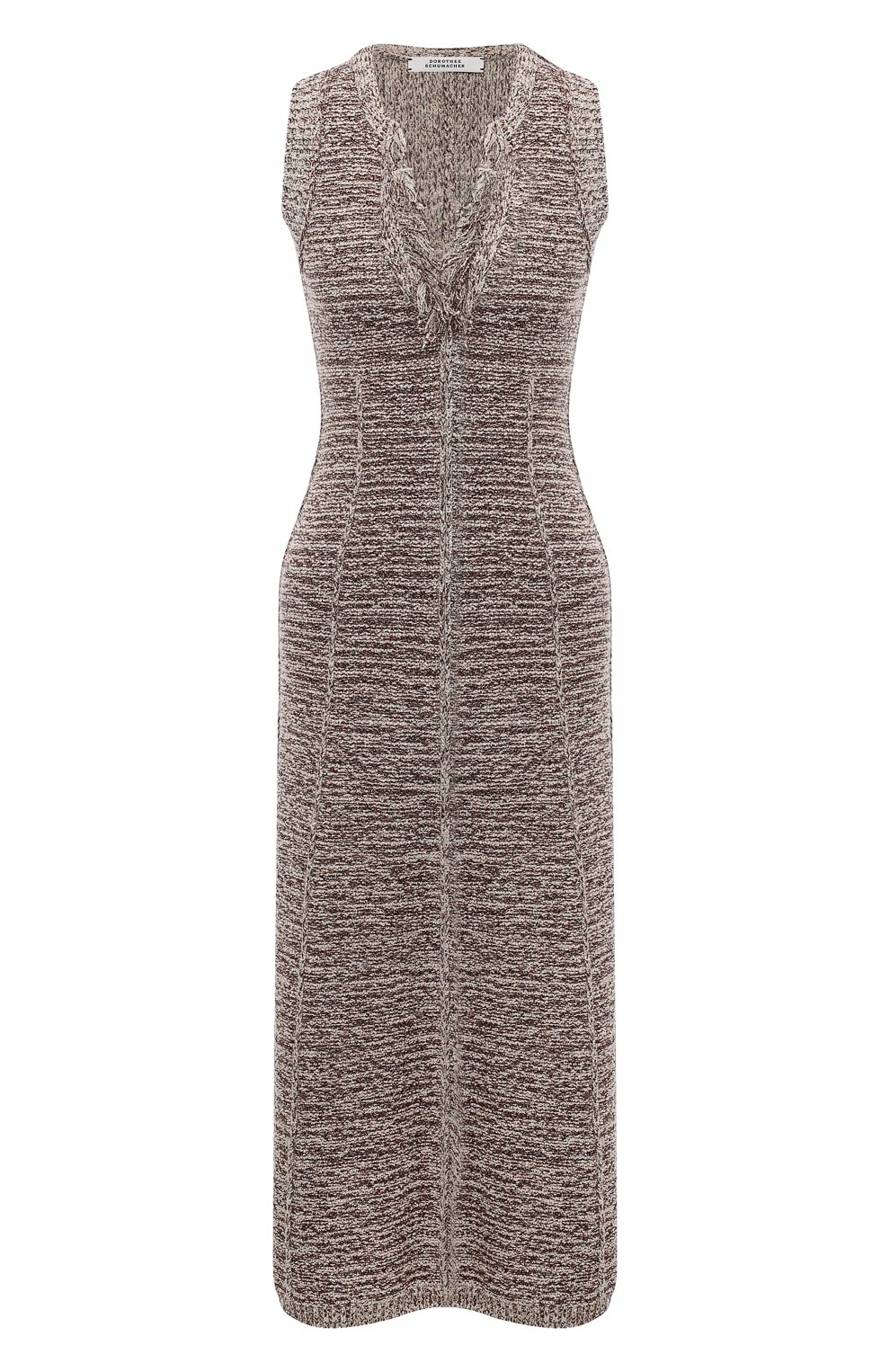 Платье из хлопка и вискозы DOROTHEE SCHUMACHER, арт. 616601, фото 1