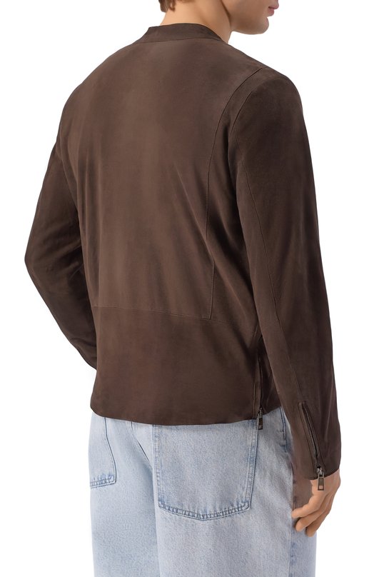 Замшевая куртка Giorgio Brato GU26S9208CMTM Коричневый  GU26S9208CMTM Фото 4