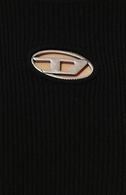 Водолазка из вискозы Diesel A14187/0DLAX Чёрный  A14187/0DLAX Фото 5