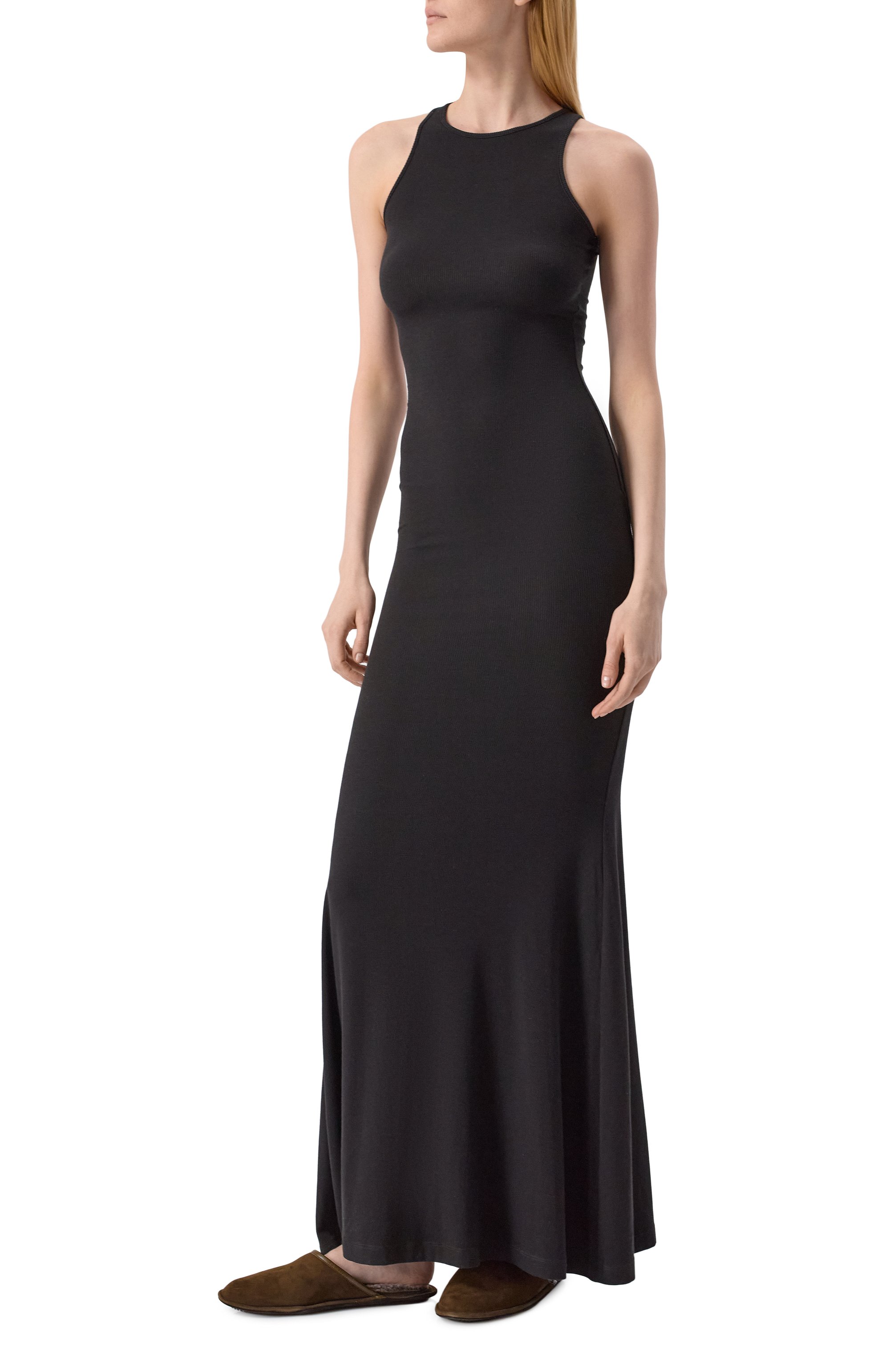 Платье EDOMO черного цвета по цене 23900 руб., арт. D001020SS25, фото 2 Платье EDOMO, арт. D001020SS25, фото 2