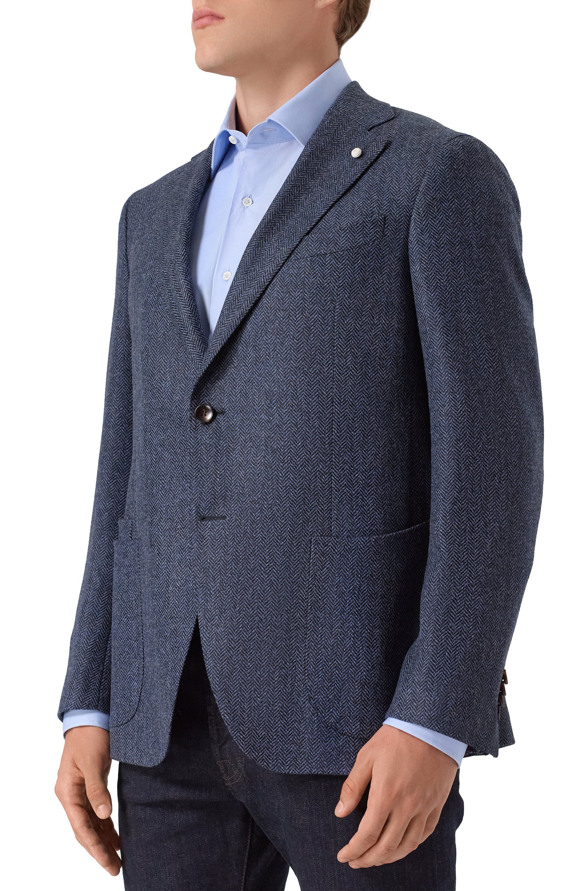 Пиджак из шерсти и кашемира L.B.M. 1911, арт. 2411/52617, фото 4