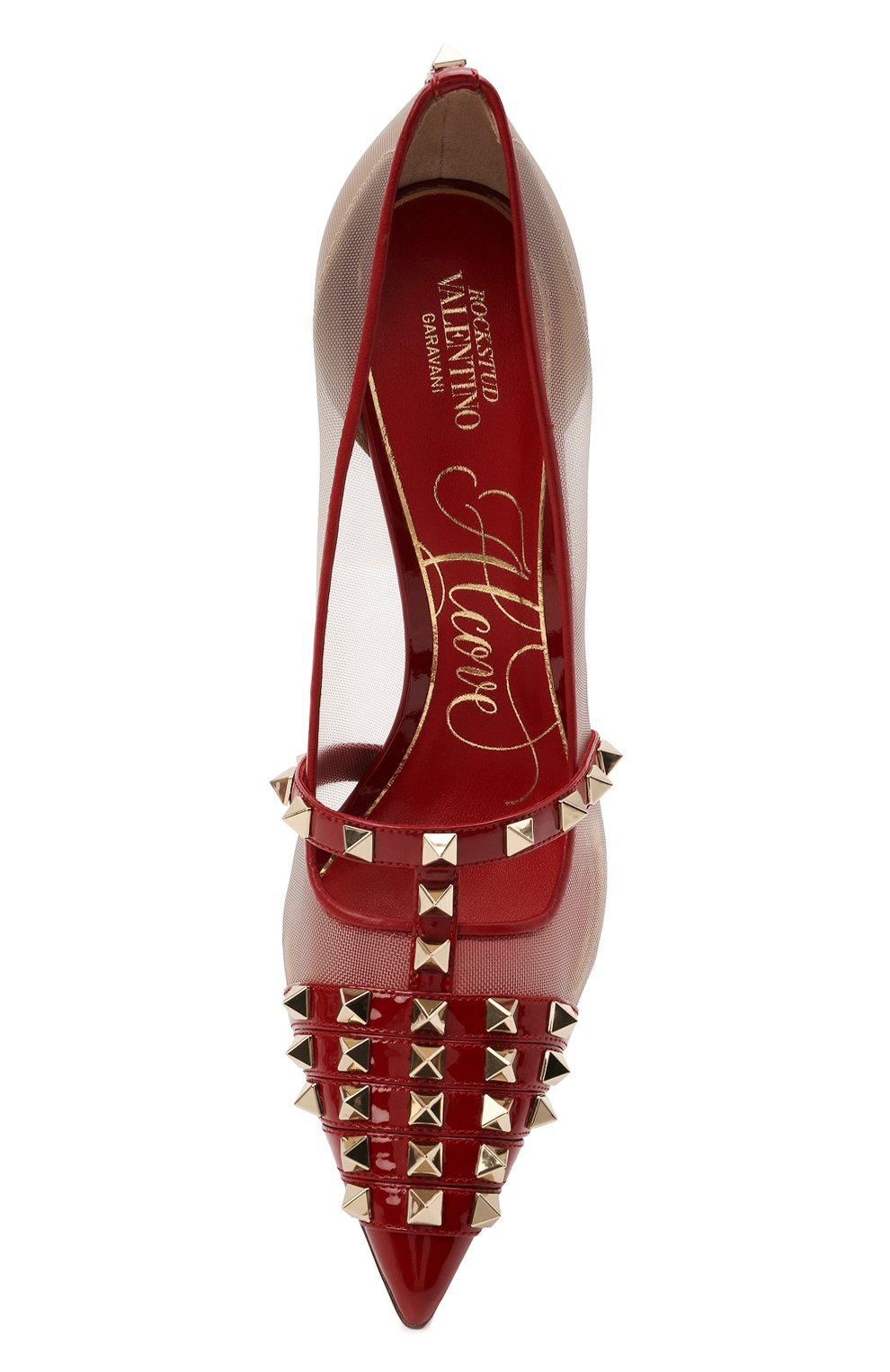 Кожаные туфли rockstud alcove VALENTINO, арт. WW2S0CV9/AMW, фото 6