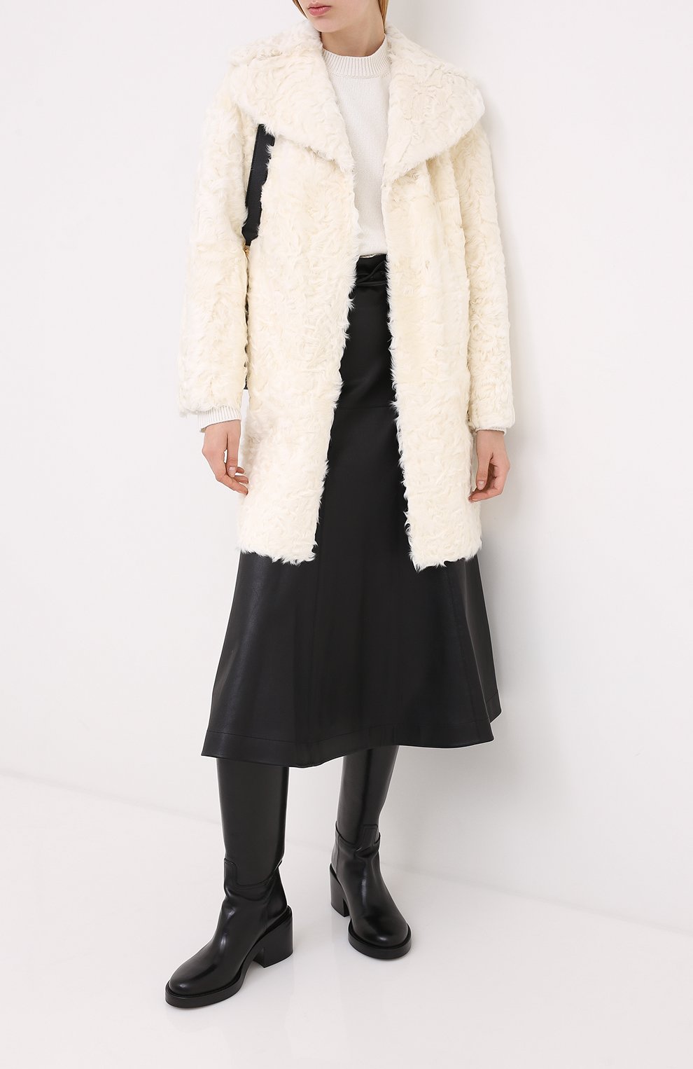 Шуба из овчины VALENTINO, арт. UF3FA419CAF, фото 2