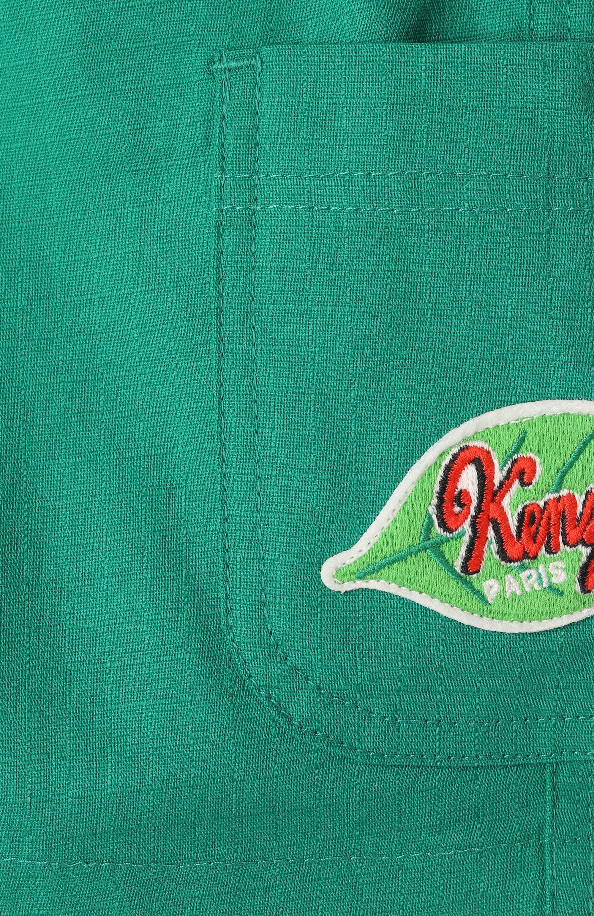 Хлопковые шорты-карго KENZO, арт. K60906, фото 3