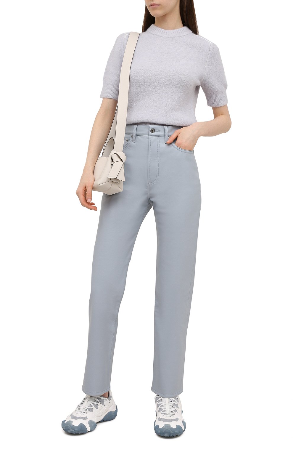Брюки AGOLDE светло-голубого цвета по цене 51300 руб., арт. A164-1285, фото 2 Брюки AGOLDE, арт. A164-1285, фото 2