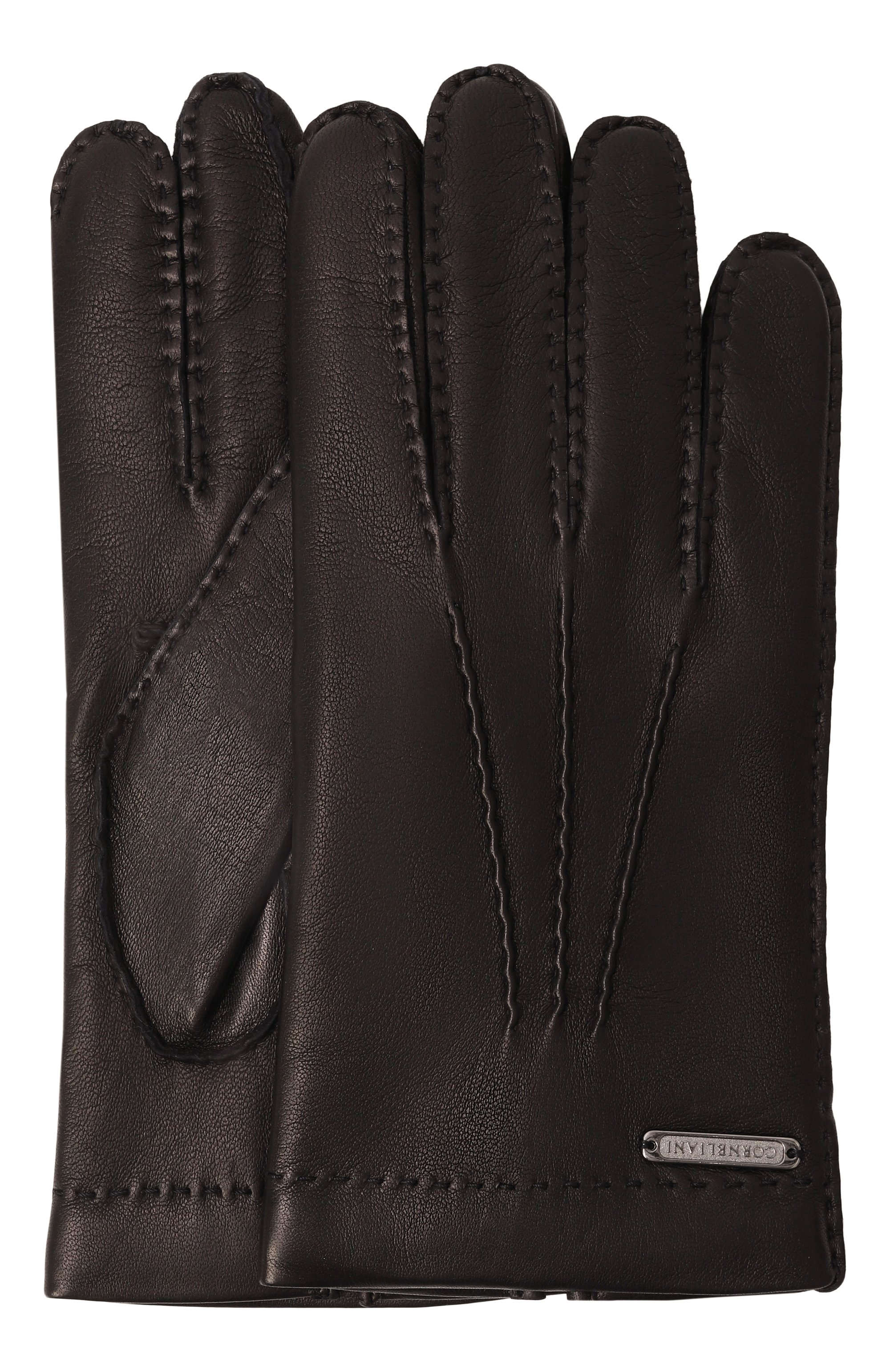 Кожаные перчатки CORNELIANI, арт. 26Q305-2620582, фото 1