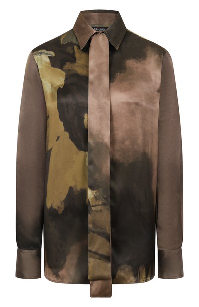 Женская шелковая блузка KITON, арт. D48407