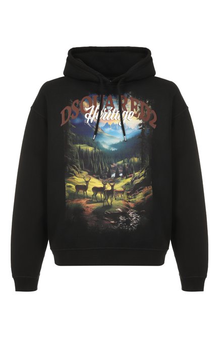 Мужской хлопковое худи DSQUARED2, арт. S74GU0899/S25516