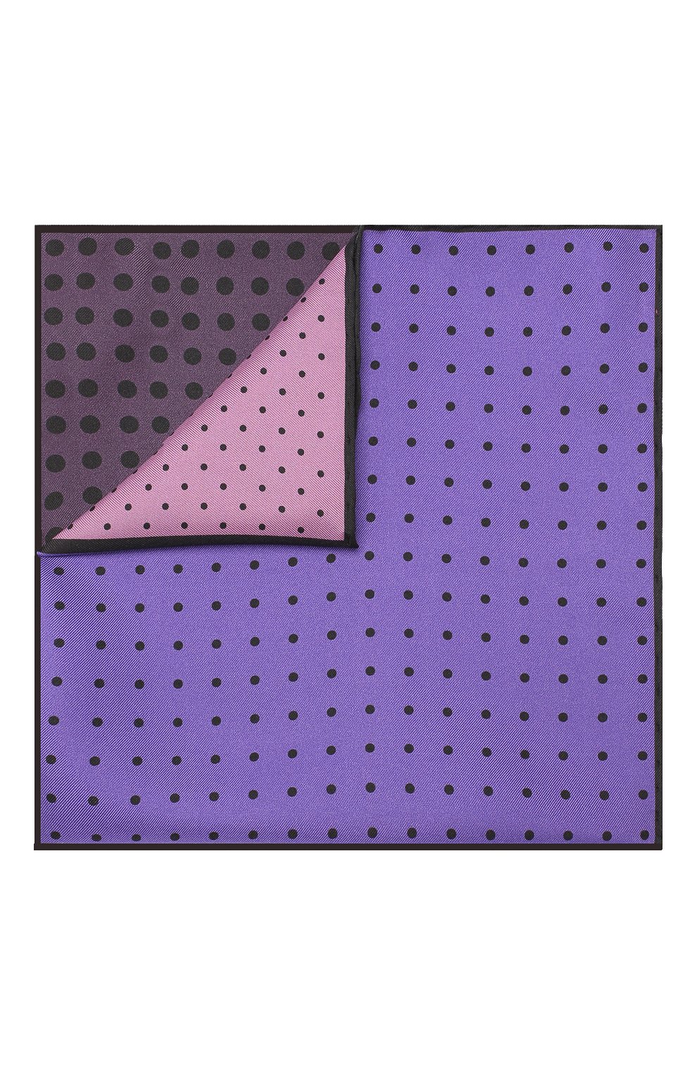 Шелковый платок LANVIN фиолетового цвета по цене 6515 руб., арт. 2906/HANDKERCHIEF, фото 1 Шелковый платок LANVIN, арт. 2906/HANDKERCHIEF, фото 1