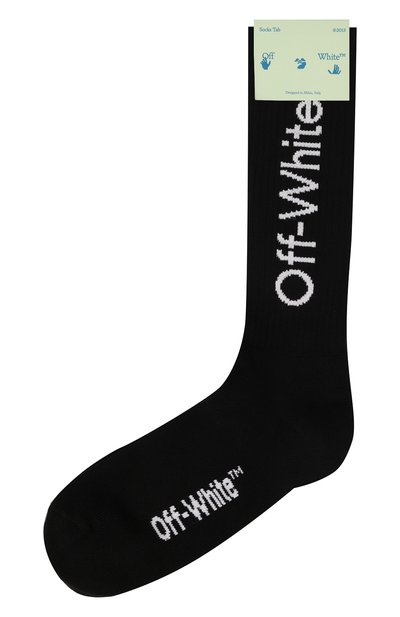 Хлопковые носки OFF-WHITE, арт. 0MRA001C99KNI0011001, фото 1