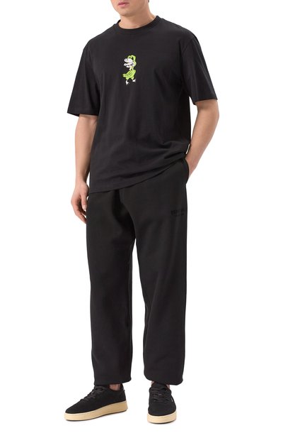 Хлопковые джоггеры FEAR OF GOD черного цвета по цене 17550 руб., арт. 130BT232020F-M, фото 2 Хлопковые джоггеры FEAR OF GOD, арт. 130BT232020F-M, фото 2