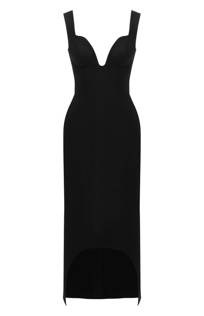 Женское шерстяное платье ALEXANDER MCQUEEN, арт. 639622/QJAAN