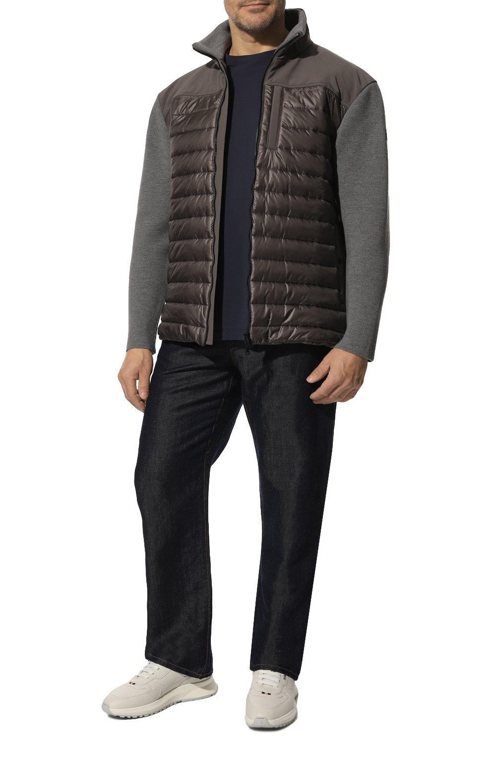 Хлопковая футболка KIRED темно-синего цвета по цене 27700 руб., арт. WBACI0MW752101900C/64-74, фото 2 Хлопковая футболка KIRED, арт. WBACI0MW752101900C/64-74, фото 2