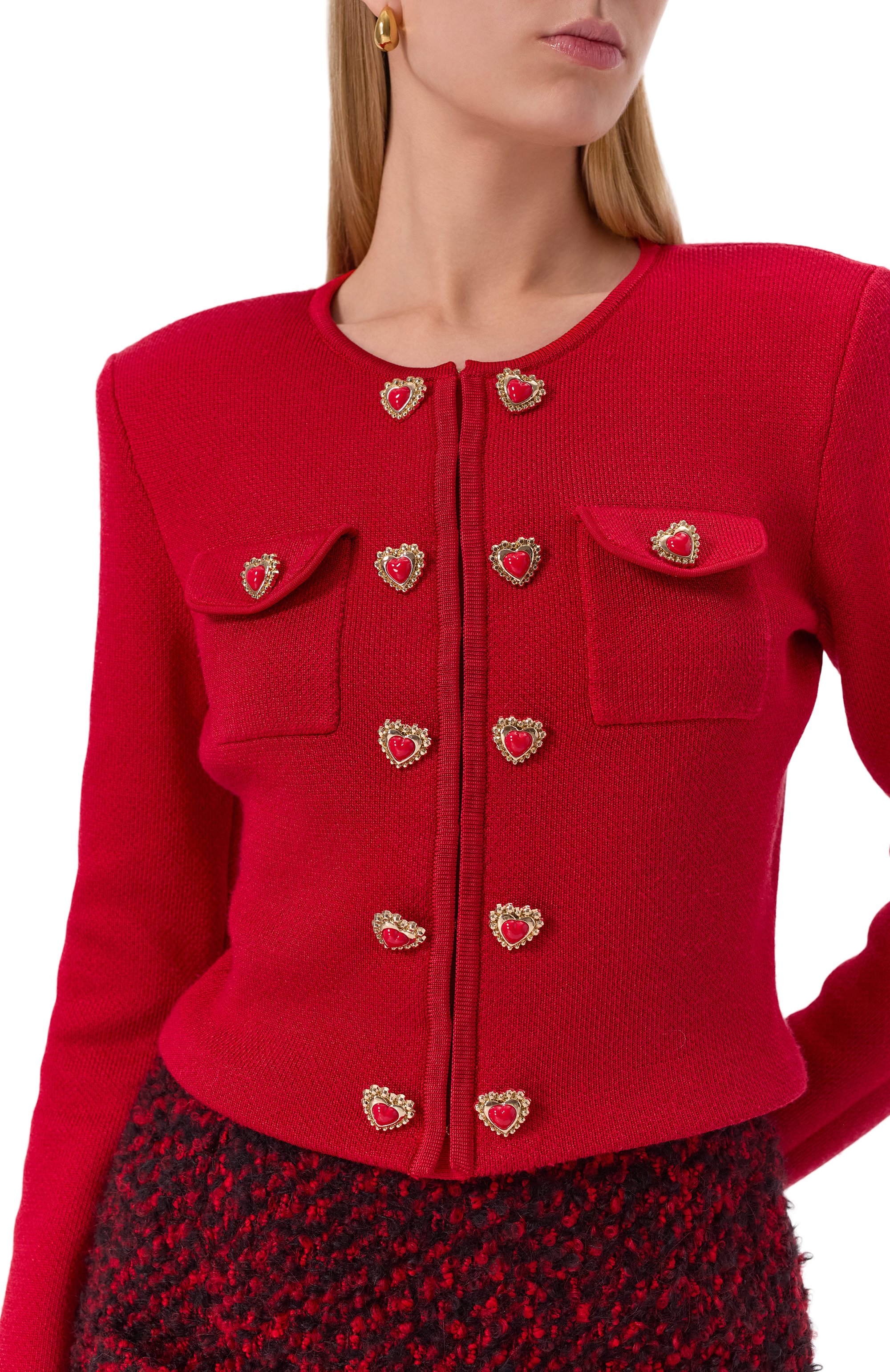 Кардиган SELF-PORTRAIT, арт. AW24-083SJ-R, фото 5