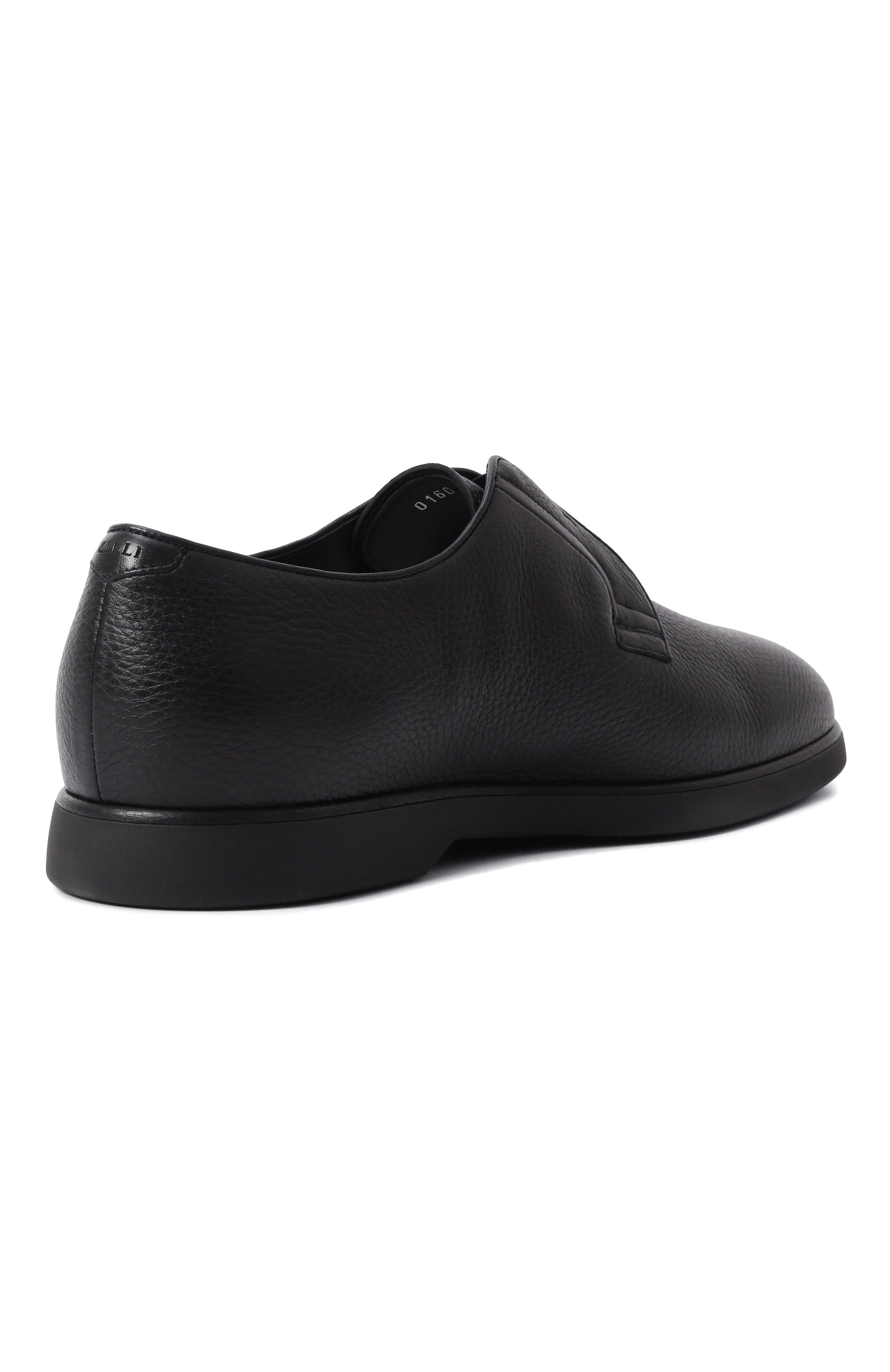 Кожаные дерби ZILLI черного цвета по цене 129500 руб., арт. H0160AM1942VZTP02, фото 5 Кожаные дерби ZILLI, арт. H0160AM1942VZTP02, фото 5