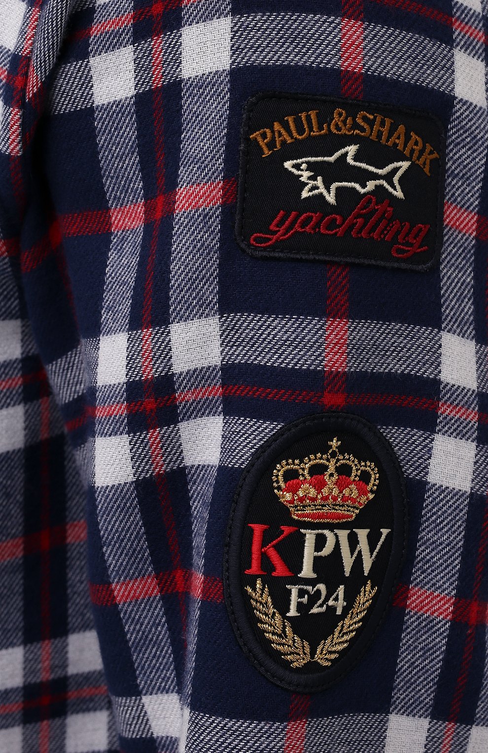 Хлопковая рубашка PAUL&SHARK, арт. 11313168/C00, фото 5