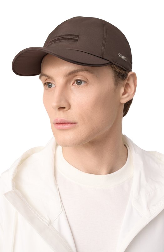 Бейсболка Zegna B8C/Z8I00HA8 Коричневый  B8C/Z8I00HA8 Фото 2