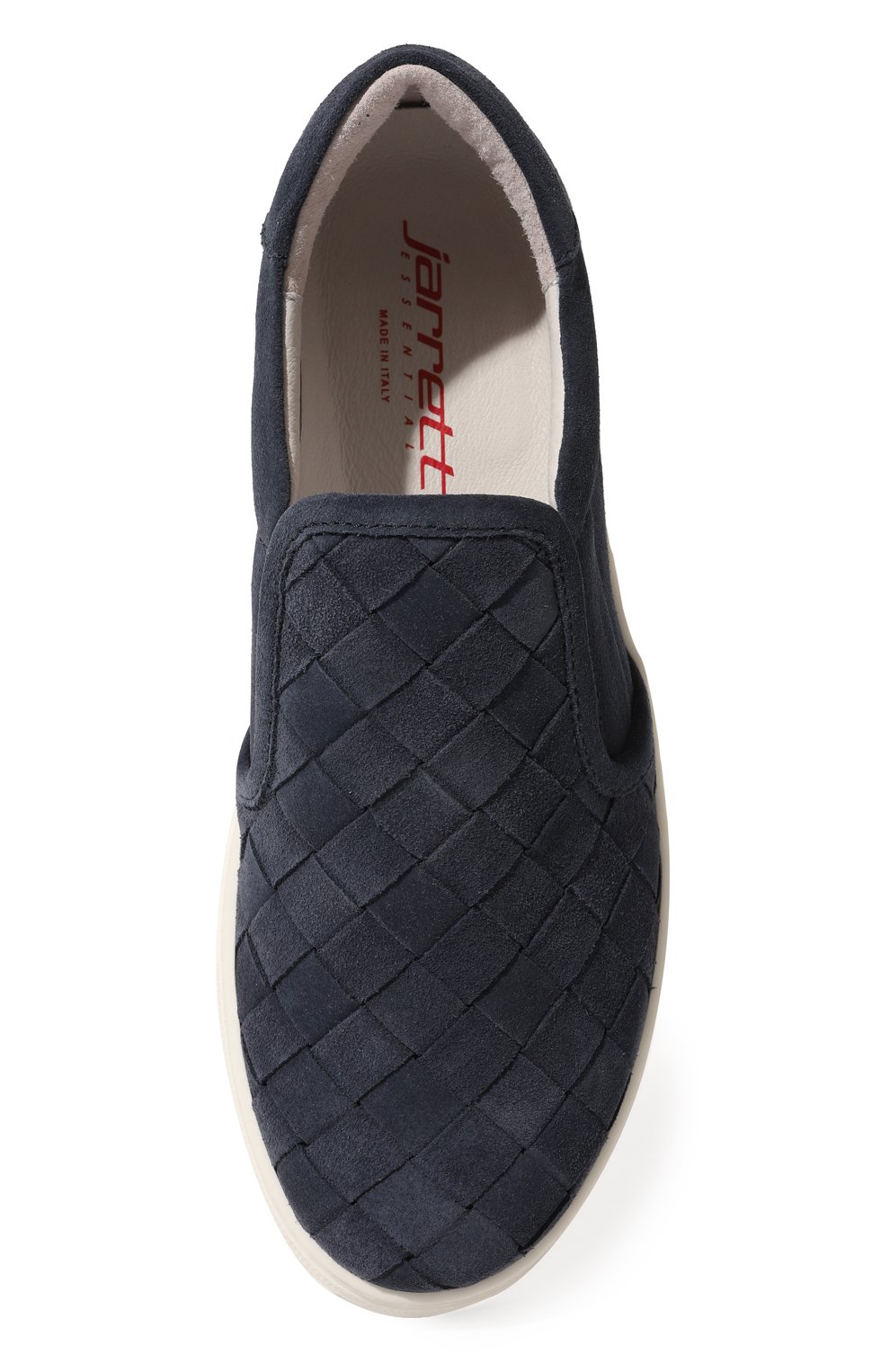 Кожаные слипоны JARRETT, арт. JE1SN16A/CR.VEL0UR/35-40, фото 4