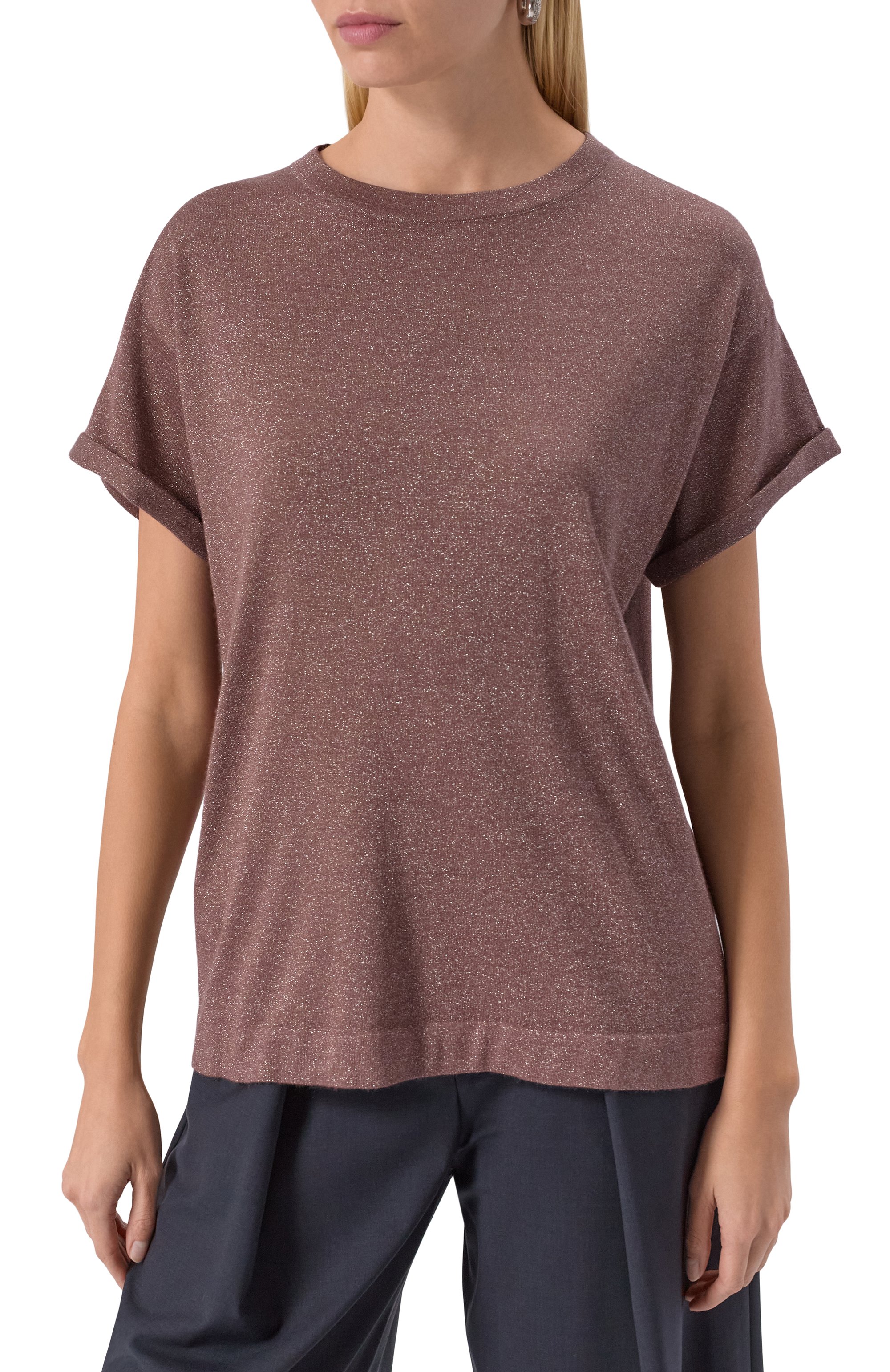 Пуловер из кашемира и шелка BRUNELLO CUCINELLI, арт. M41810000P, фото 3