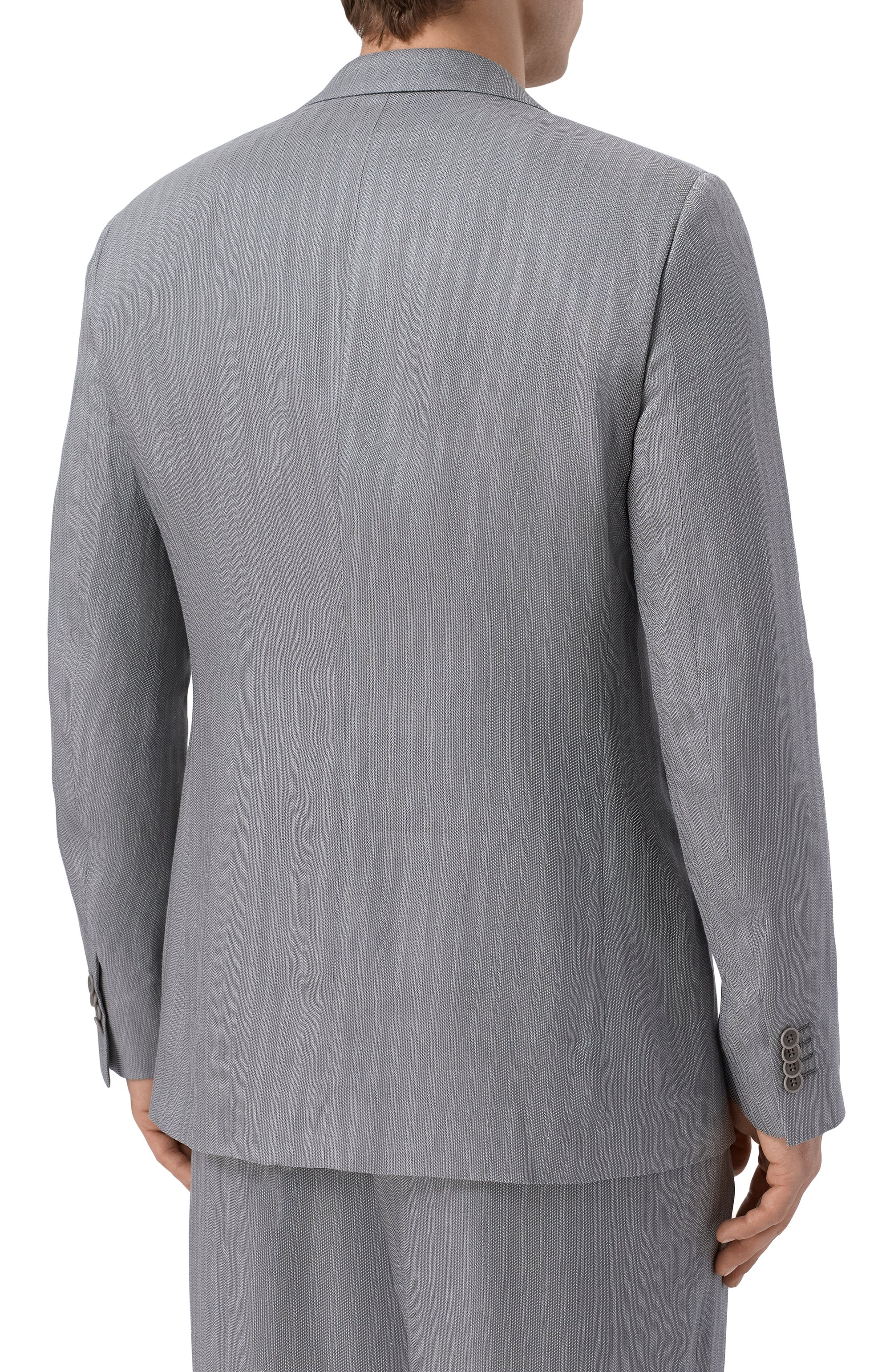 Пиджак из вискозы и льна GIORGIO ARMANI, арт. GM000317/TE14464, фото 4