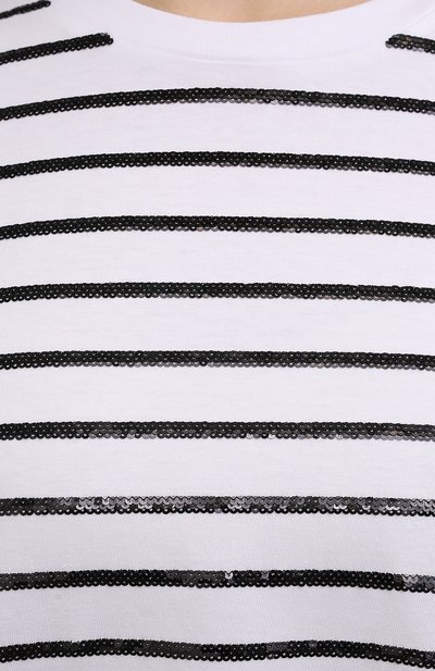 Хлопковый лонгслив MIU MIU белого цвета по цене 120000 руб., арт. MJL794-1ZSB-F0009, фото 5 Хлопковый лонгслив MIU MIU, арт. MJL794-1ZSB-F0009, фото 5