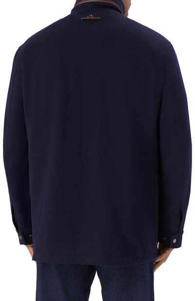 Кашемировая куртка PAUL&SHARK темно-синего цвета по цене 349500 руб., арт. 14312405/3XL-6XL, фото 4 Кашемировая куртка PAUL&SHARK, арт. 14312405/3XL-6XL, фото 4