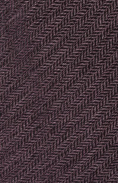 Галстук из хлопка и шелка VAN LAACK фиолетового цвета по цене 12050 руб., арт. LER0Y/K04117, фото 4 Галстук из хлопка и шелка VAN LAACK, арт. LER0Y/K04117, фото 4