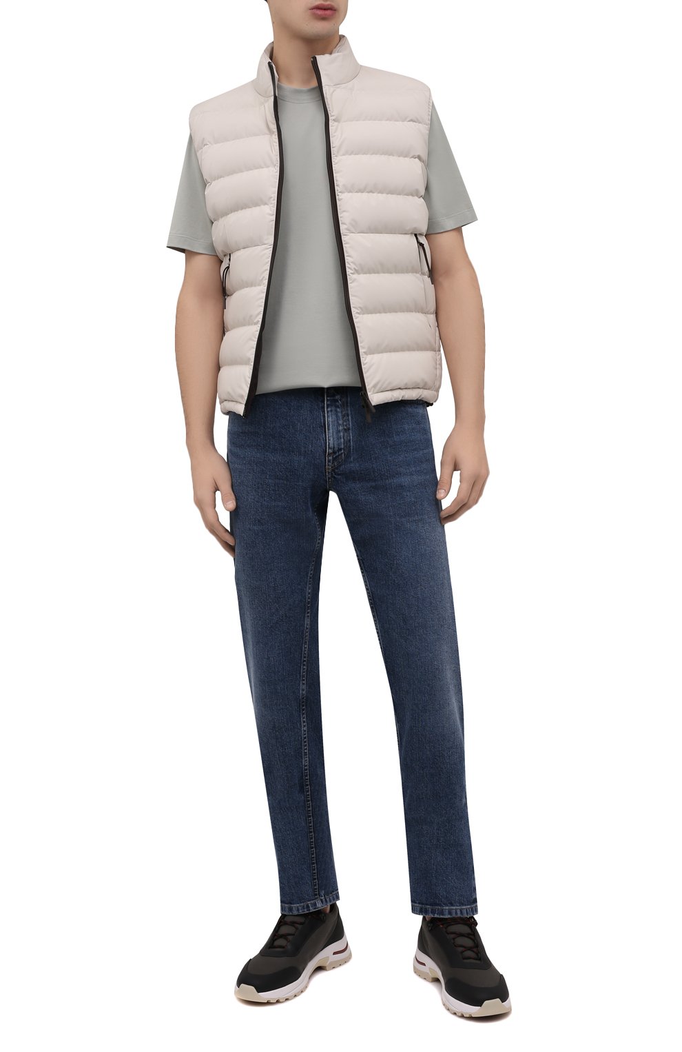 Хлопковая футболка BRUNELLO CUCINELLI, арт. M0T611308, фото 2