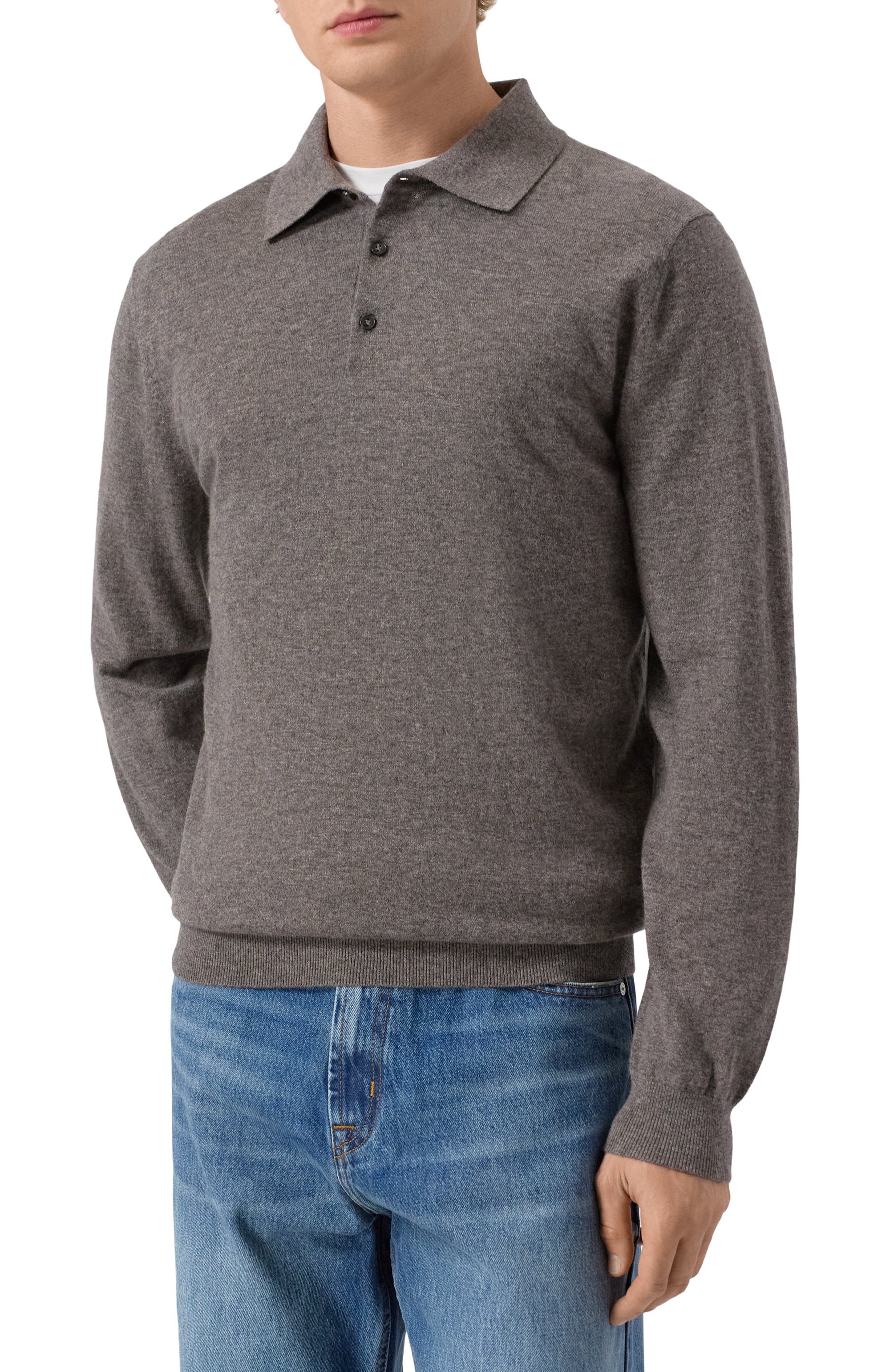 Кашемировое поло 12 STOREEZ, арт. 133561, фото 3