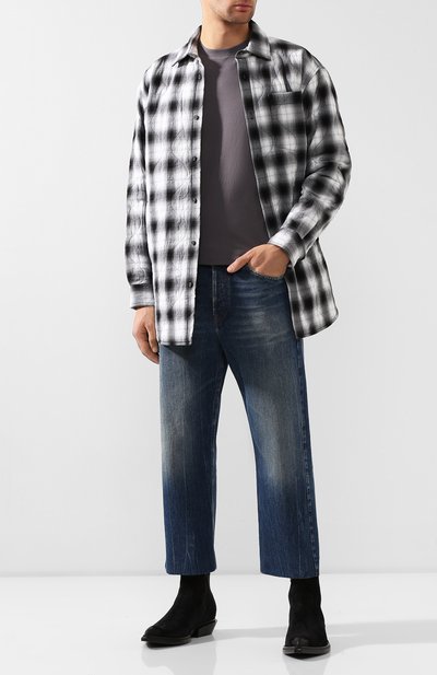 Замшевые казаки BALENCIAGA, арт. 579736/WA730, фото 2